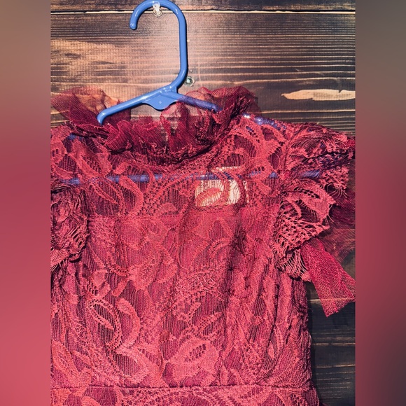 JOYFOLIE MIA JOY Anouk petticoat lace ruffled dress - Picture 3 of 6